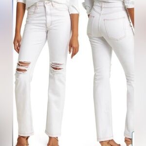 WeWoreWhat White Distressed Jeans